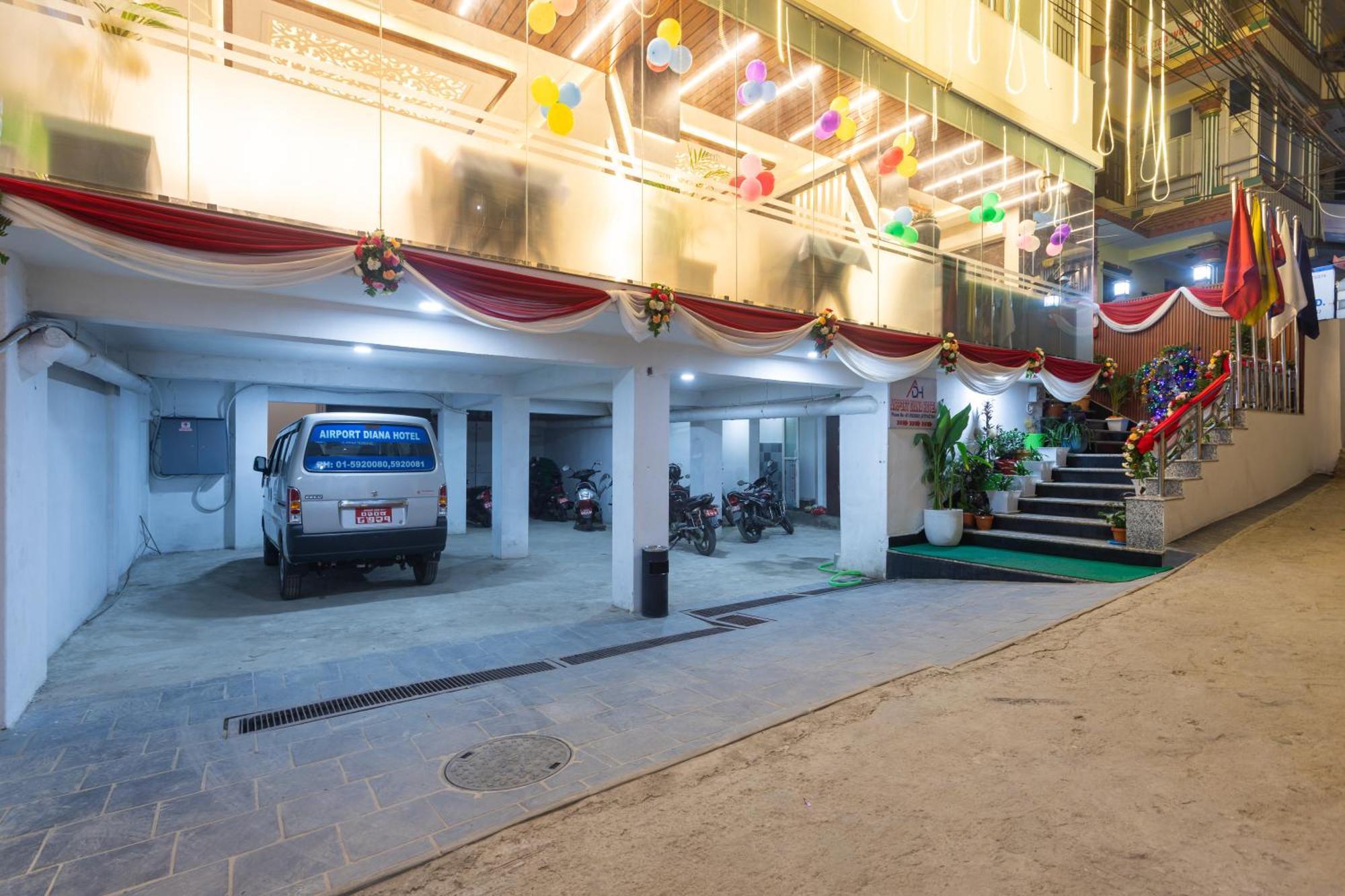 Airport Diana Hotel 加德满都 外观 照片